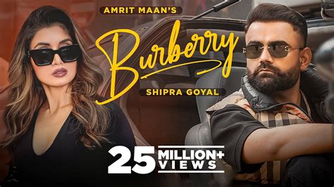 burberry song|amrit maan songnew.